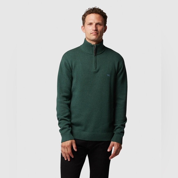 Rodd & Gunn Merrick Bay 1/4 Zip 100% Australian Cotton Sweater S95-23